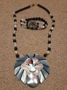 Lee Sands Necklace And Bracelet Set